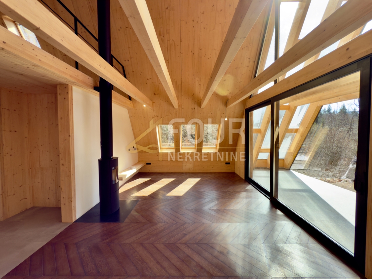 Sodobno zatočišče v srcu Gorskega kotarja