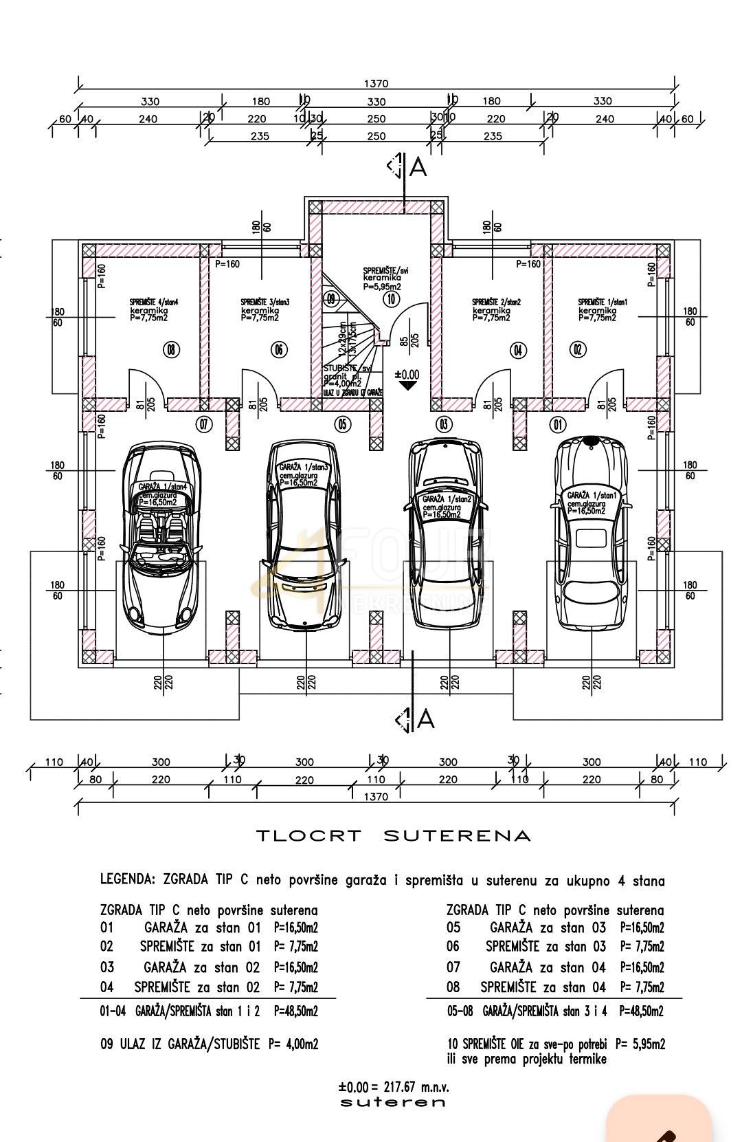 Stanovanje Hreljin, Bakar, 56,65m2