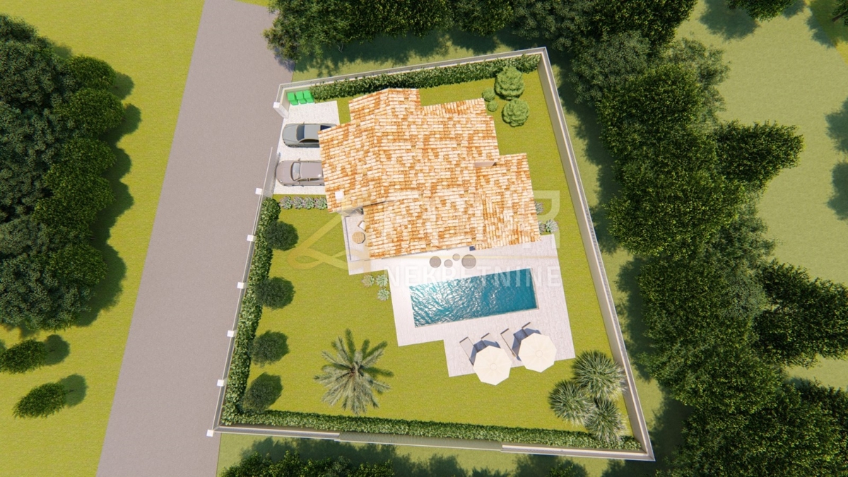 Istra, Tinjan, samostojna hiša s bazenom