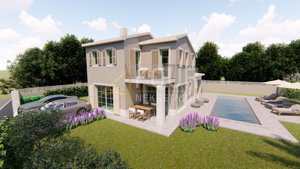 Istra, Tinjan, samostojna hiša s bazenom