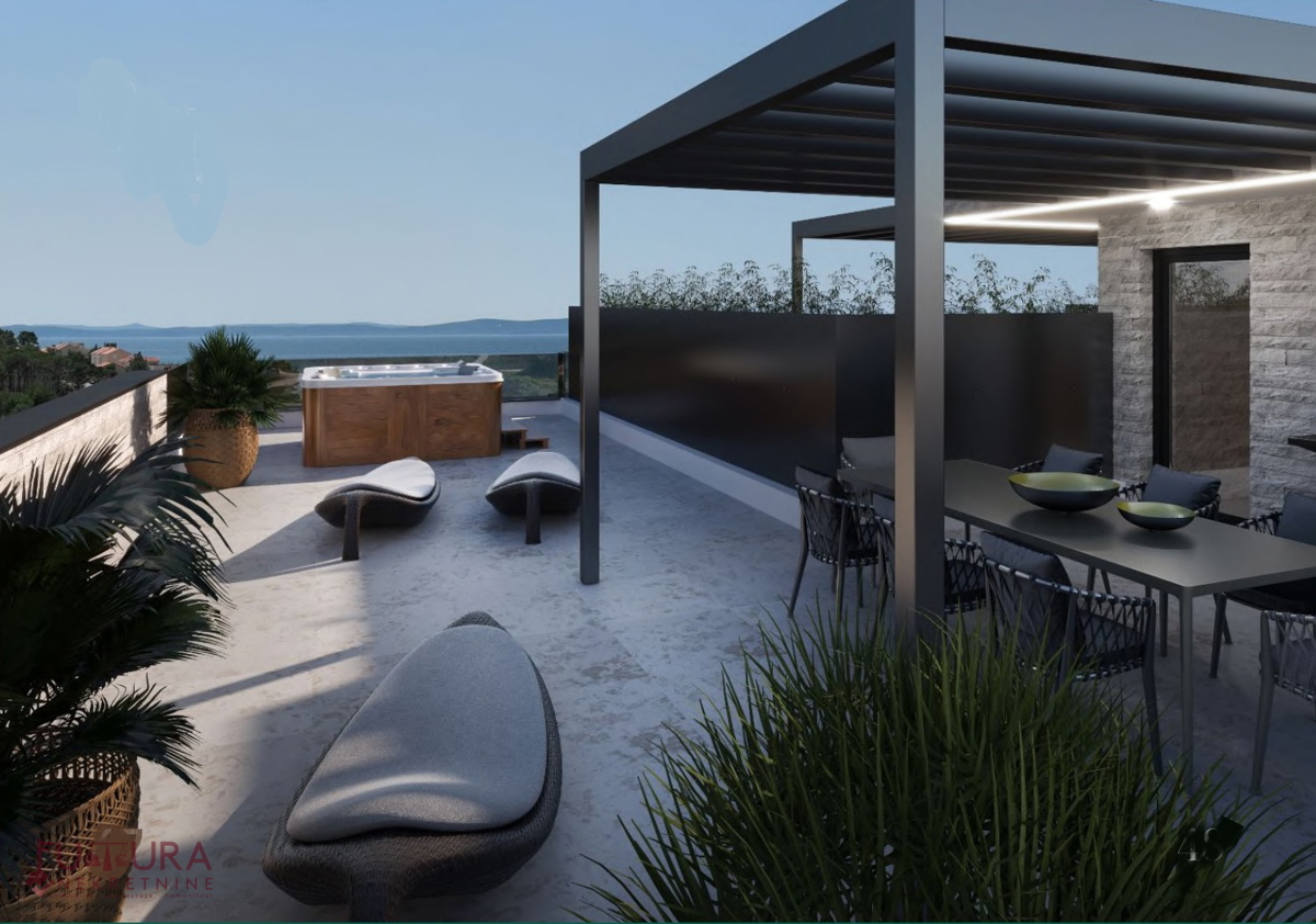 Zadar - Privlaka, stan 107 m2, prodaja, razgled, strešna terasa, lokacija