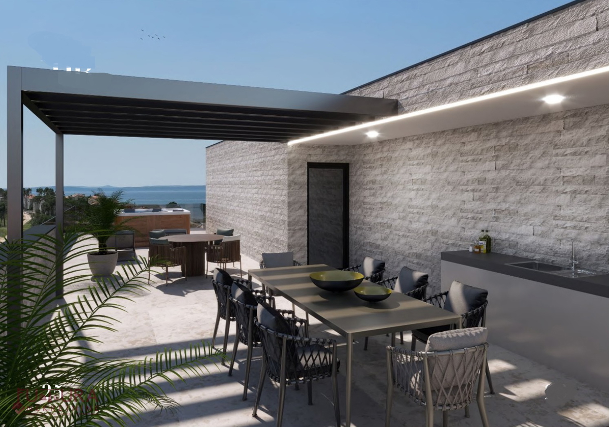 Zadar - Privlaka, stan 107 m2, prodaja, razgled, strešna terasa, lokacija