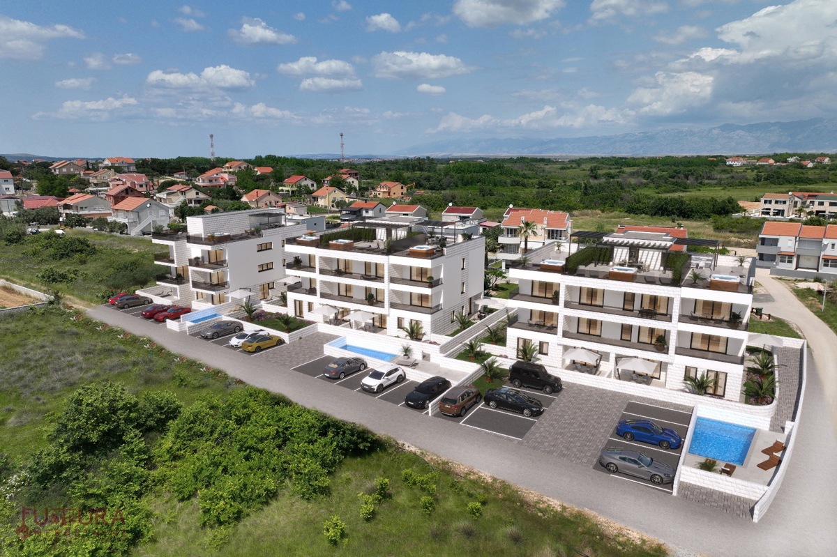 Zadar - Privlaka, stan 107 m2, prodaja, razgled, strešna terasa, lokacija