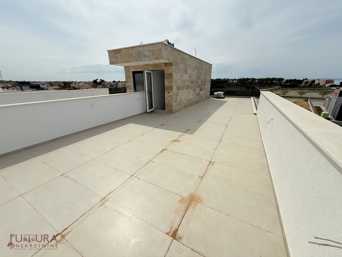 Zadar - Privlaka, stan 107 m2, prodaja, razgled, strešna terasa, lokacija