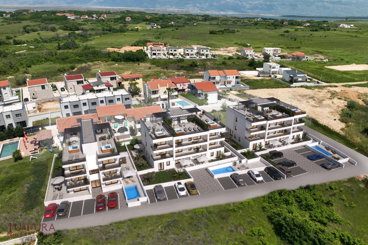 Zadar - Privlaka, stan 107 m2, prodaja, razgled, strešna terasa, lokacija