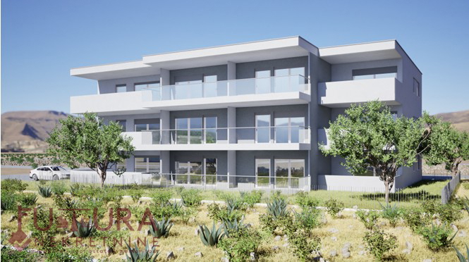 PAG - POVLJANA, APARTMA 44,31 M2, PRODAJA, POGLED, NOVO, LOKACIJA!