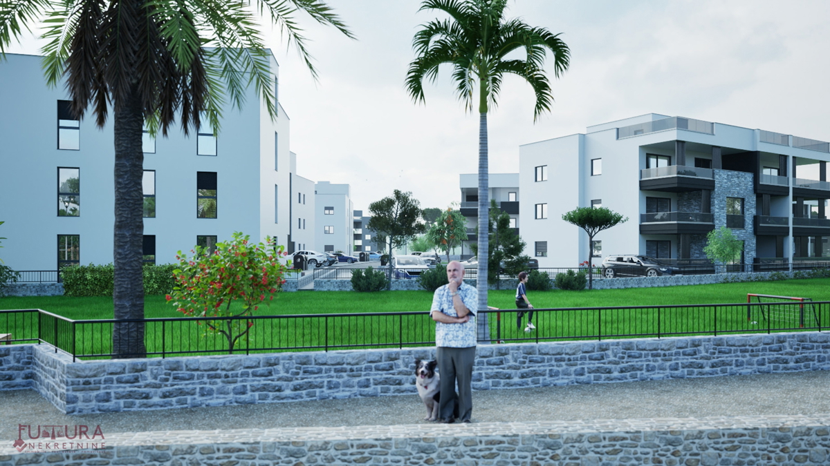 ZADAR - CRVENE KUĆE, STANOVANJE 74,45 M2, PRODAJA, NOVO, LOKACIJA!