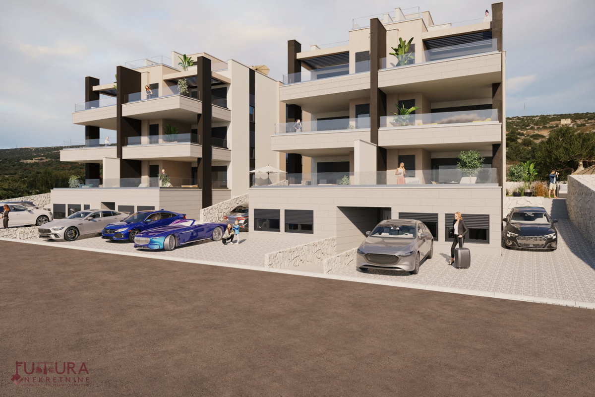 PAG - ŠIMUNI, PENTHOUSE 100,69 M2, PRODAJA, RAZGLED, LOKACIJA, NOVO!!