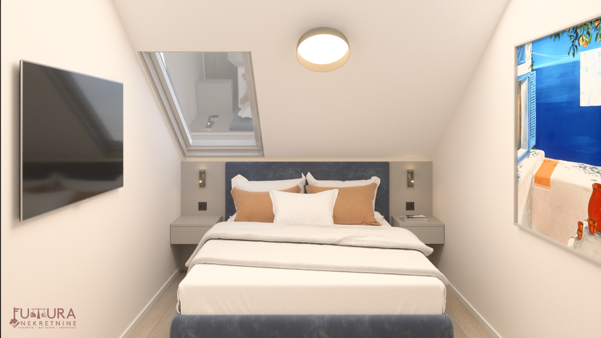 PAG - ŠIMUNI, PENTHOUSE 100,69 M2, PRODAJA, RAZGLED, LOKACIJA, NOVO!!