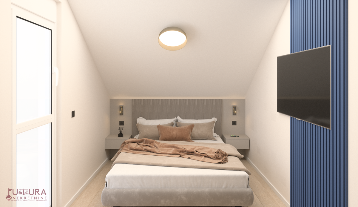 PAG - ŠIMUNI, PENTHOUSE 100,69 M2, PRODAJA, RAZGLED, LOKACIJA, NOVO!!