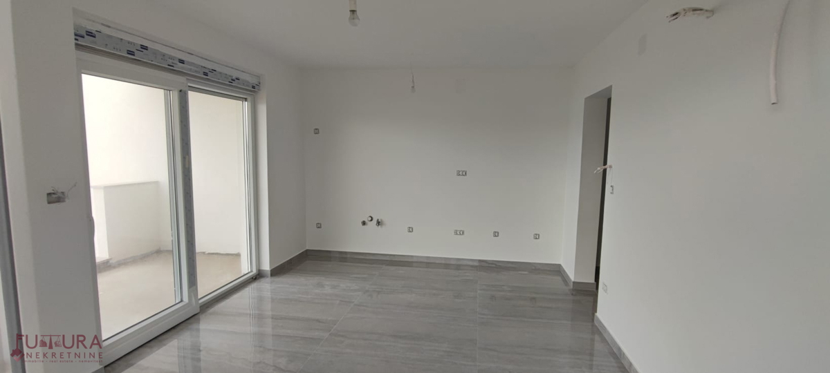 PAG - POVLJANA, PRODAJA STANOVANJA 58,54 M2, RAZGLED, 50 M OD MORJA, NOVO!!!