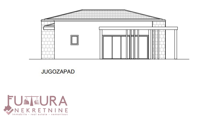 ZADAR - ŽMAN, GRADBENI ZEMLJIŠČE 483 M2, RAZGLED, 90 M OD MORJA!!!