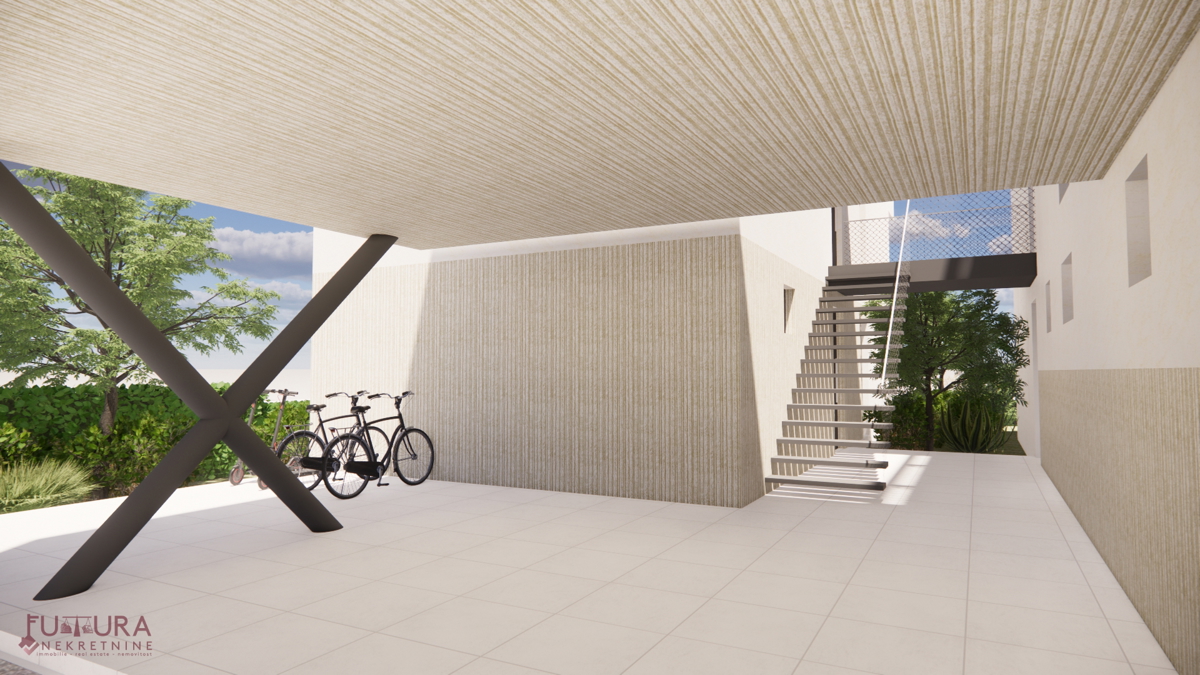 ZADAR - UGLJAN, STAN 85,18 M2, PRODAJA, NOVO, VRT, PRVA VRSTA, POGLED!!!