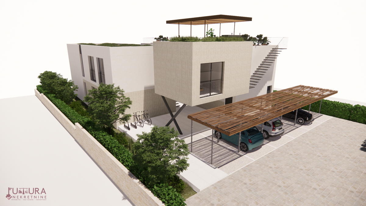 ZADAR - UGLJAN, STAN 85,18 M2, PRODAJA, NOVO, VRT, PRVA VRSTA, POGLED!!!