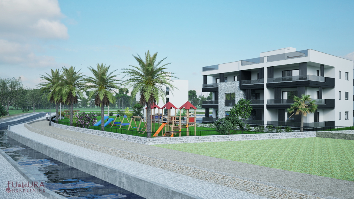 Zadar - Rdeče hiše, stanovanje 143,79 m2, prodaja, strešna terasa, novo, lokacija!