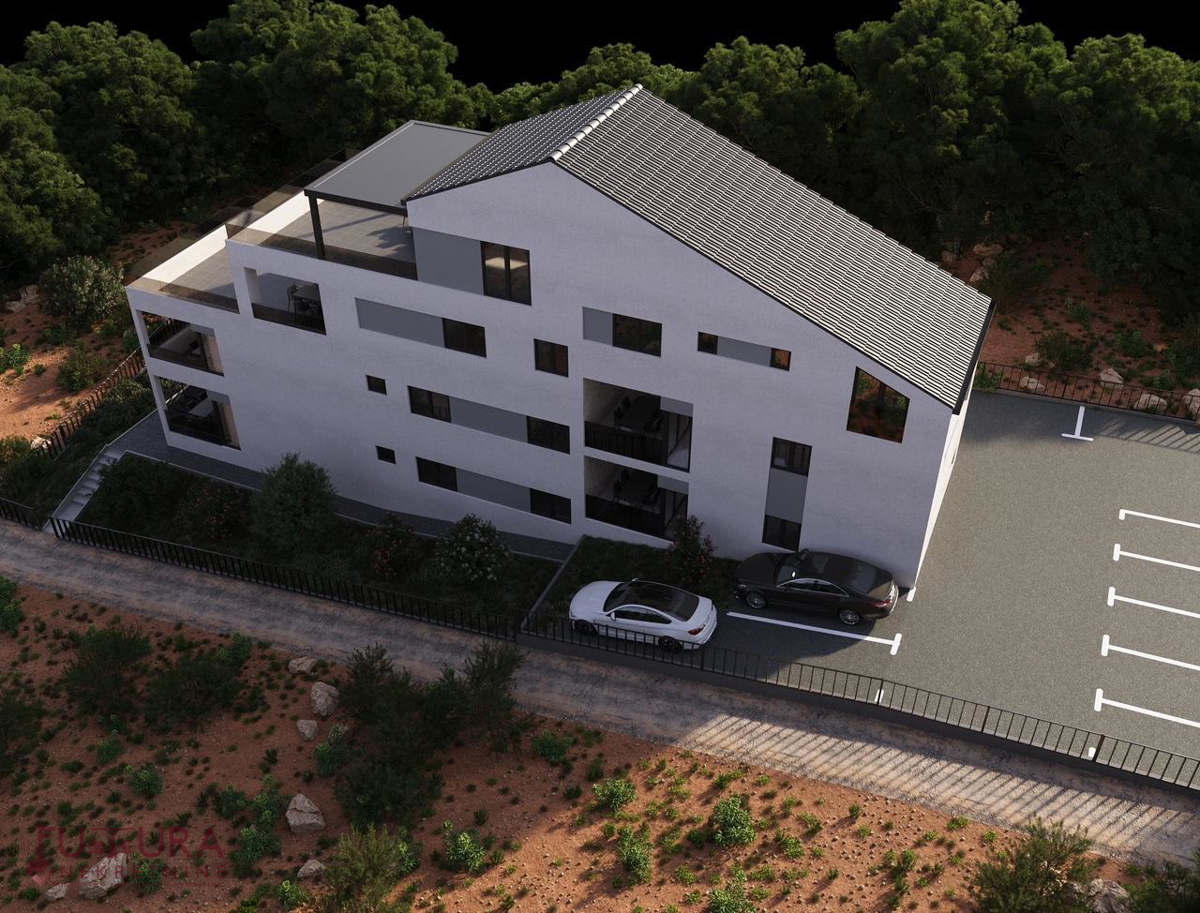 PAG - MANDRE, STAN 51,20 M2, PRODAJA, POGLED, LOKACIJA, NOVO!!!