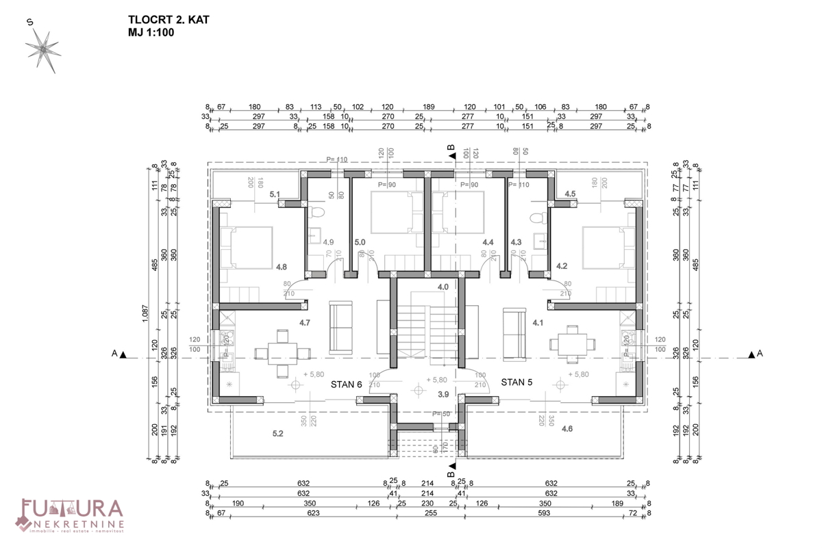 PAG - POVLJANA, STANOVANJE 62,23 M2, PRODAJA, RAZGLED, NOVO, LOKACIJA!!!