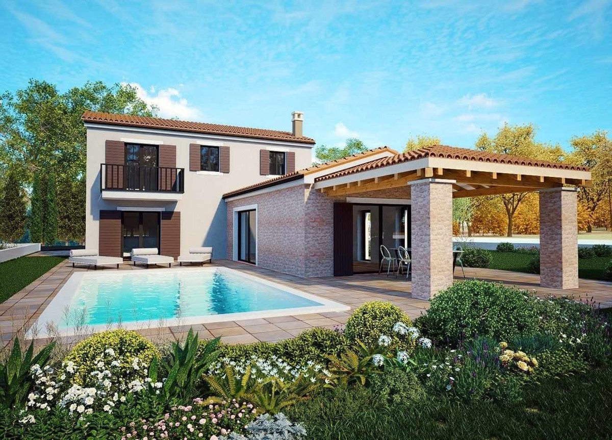 Vila sa bazenom, Poreč 12 km