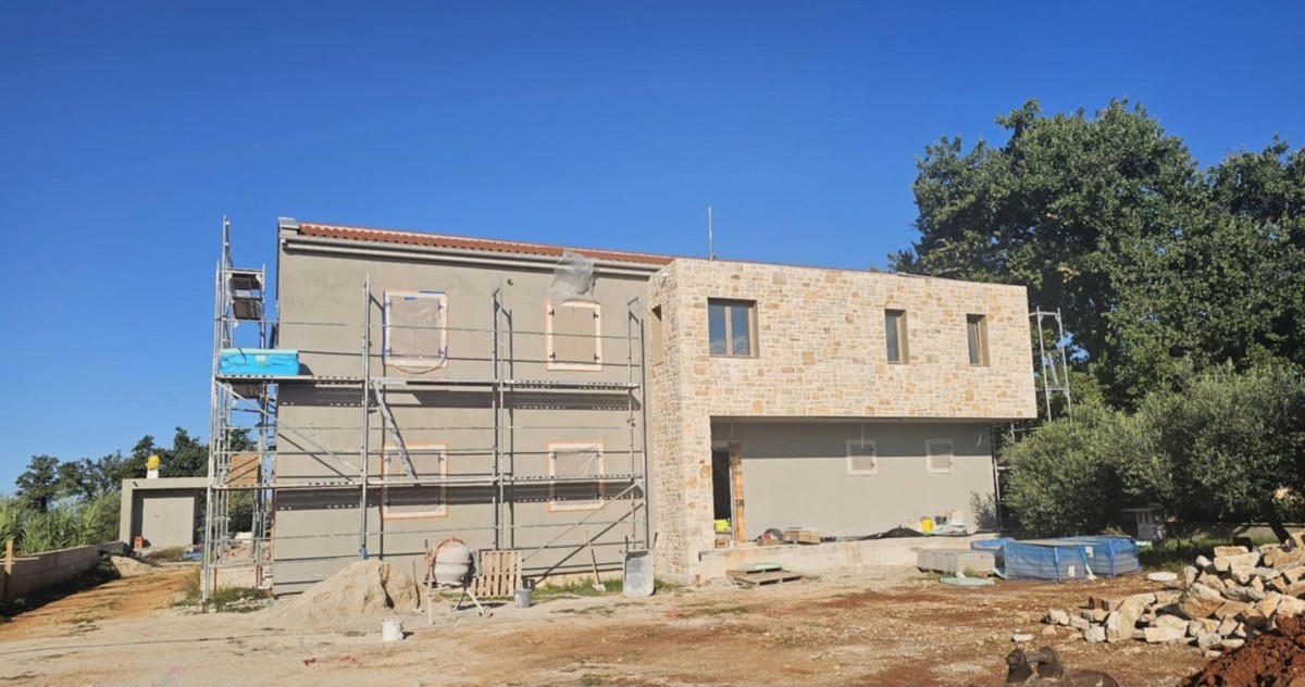 Poreč, Vižinada, luksuzna Vila v izgradnji