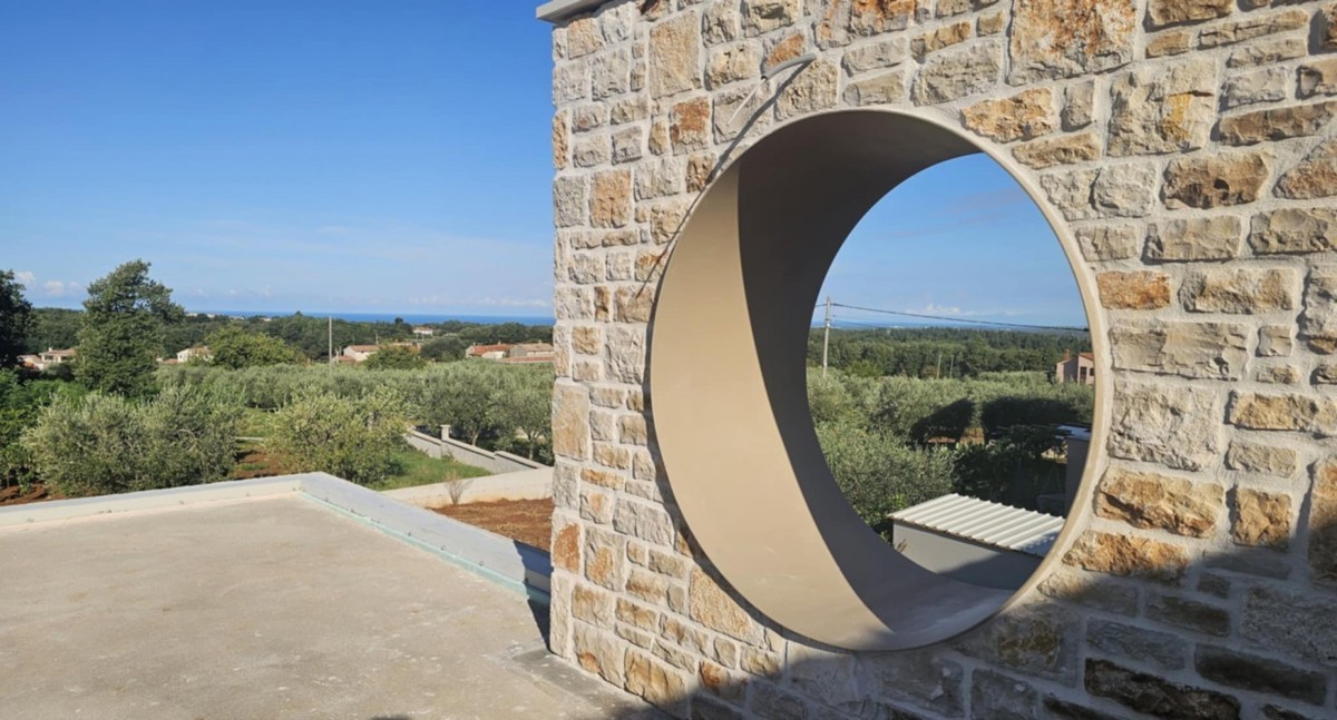Poreč, Vižinada, luksuzna Vila v izgradnji