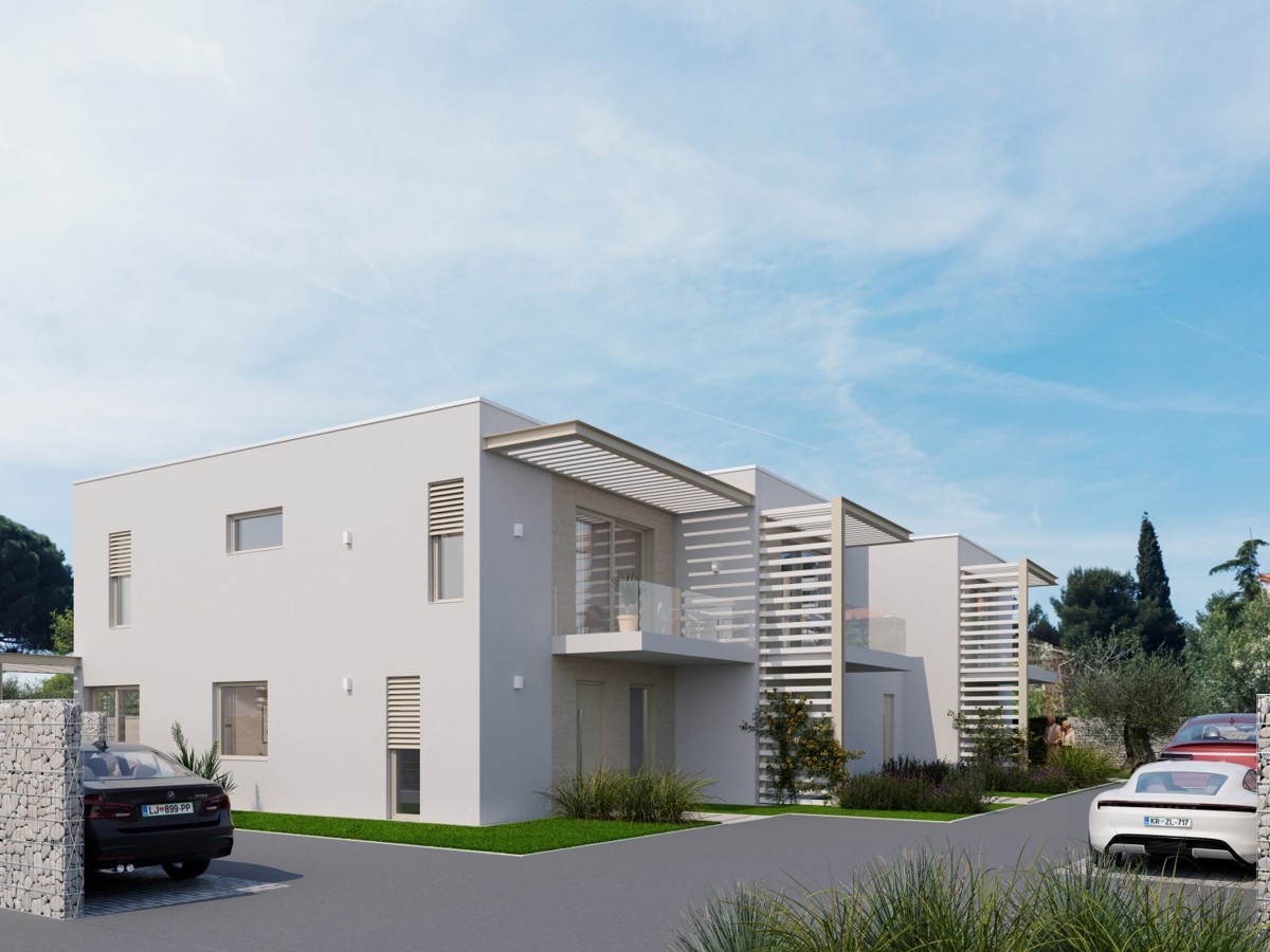 Investicijski projekt v Kašteliru – 4 zazidljiva zemljišča z veljavnimi dovoljenji, prodaja