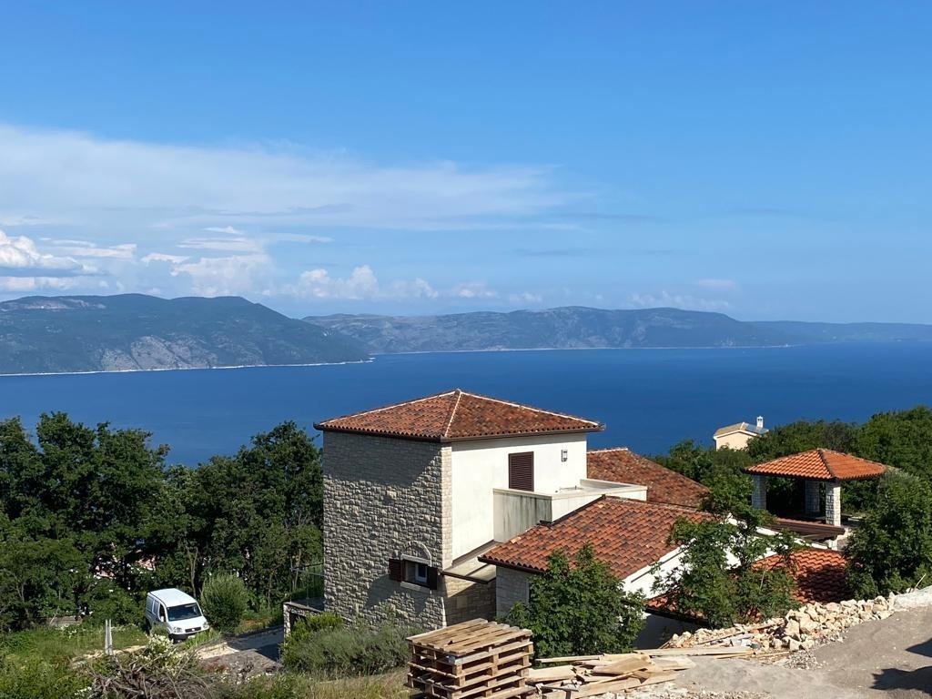 Parcela za gradnju, pogled more, Labin okolica
