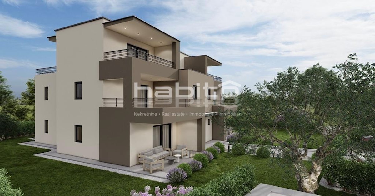 Okolica Poreča, Tar - NOVOGRADNJA, Luksuzni apartmaji le 1,5 km od morja
