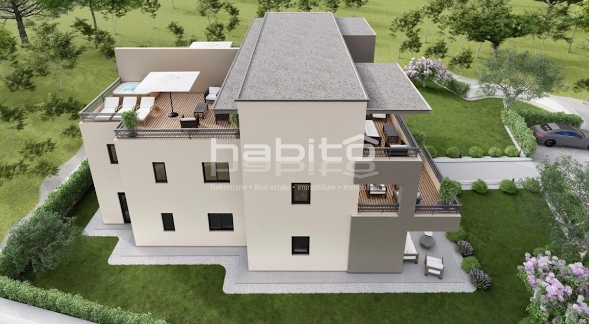 Okolica Poreča, Tar - NOVOGRADNJA, Luksuzni apartmaji le 1,5 km od morja