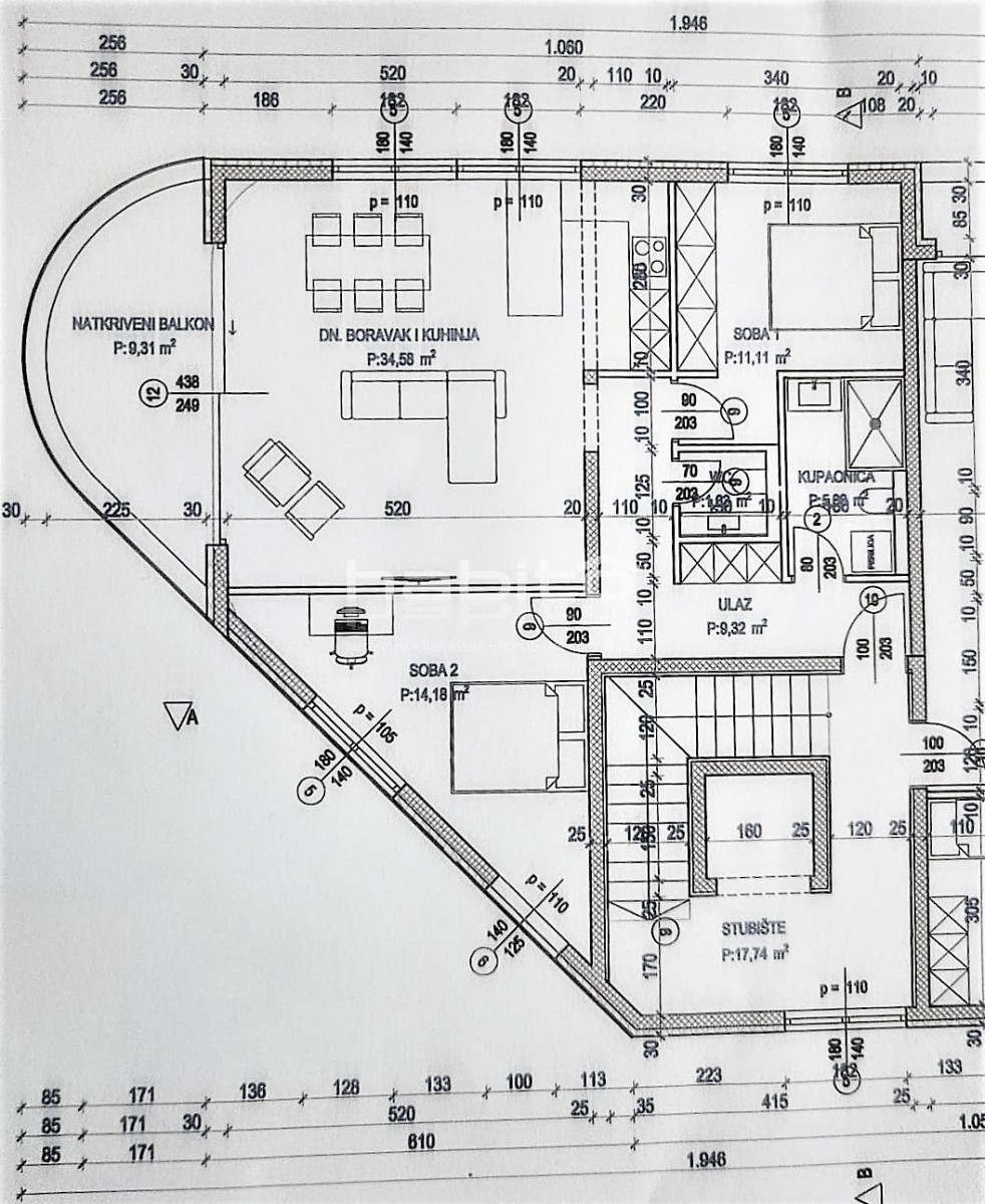 POREČ OKOLICA – Luksuzna Novogradnja s Panoramskim Pogledom na Morje in Alpe