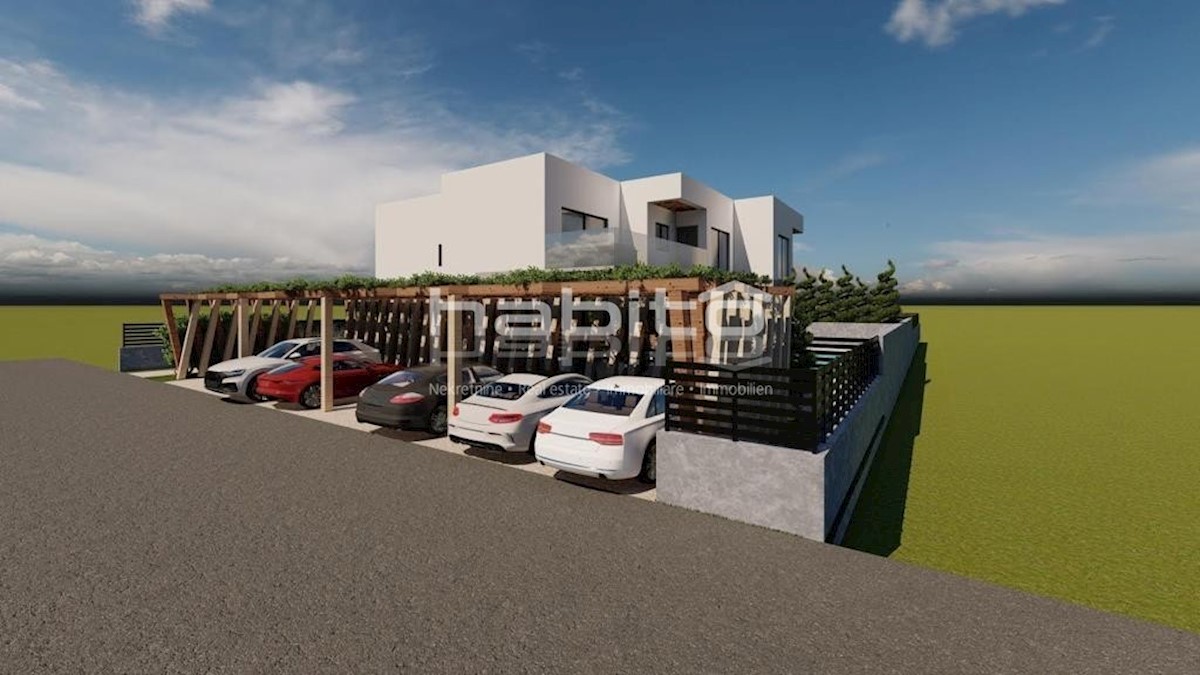 Luksuzno stanovanje z bazenom in vrtom v Poreču (96 m2)