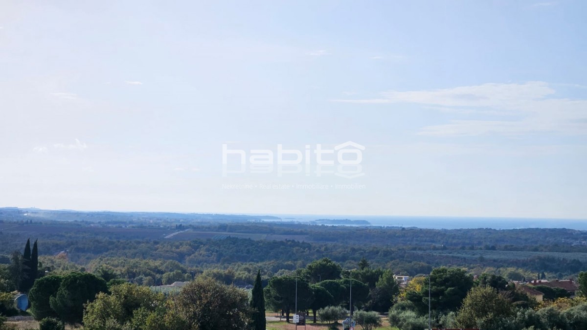 POREČ OKOLICA – Luksuzna Novogradnja s Panoramskim Pogledom na Morje in Alpe