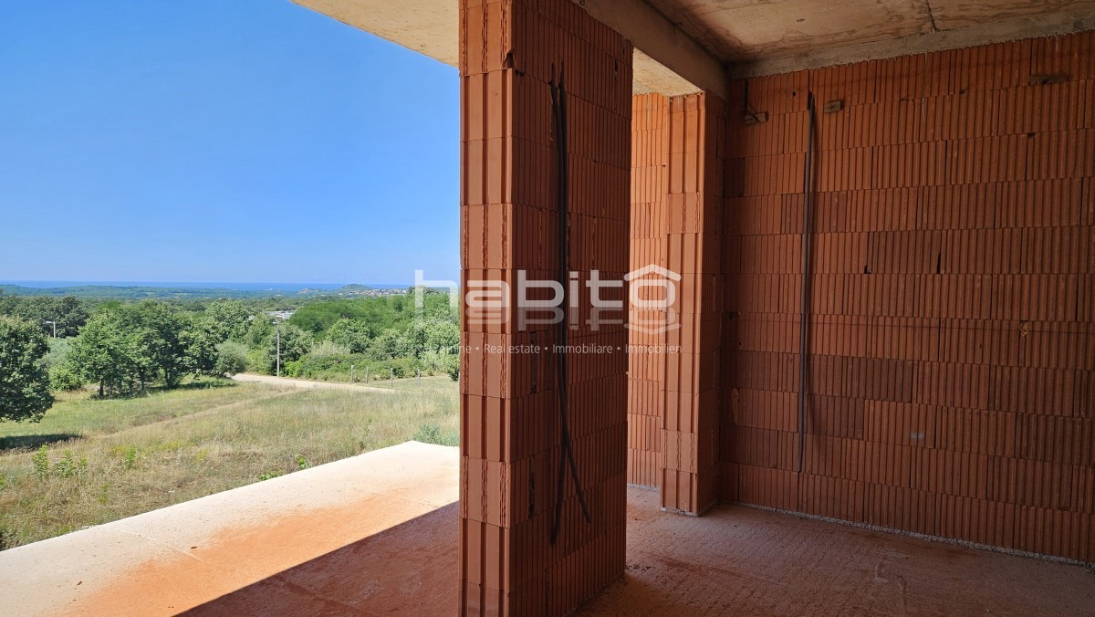 Okolica Poreča - Moderna luksuzna hiša s panoramskim pogledom na morje