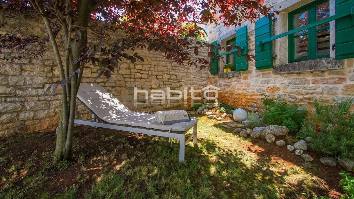 Poreč 20 km - Istrska kamnita hiša z bazenom, mirna lokacija