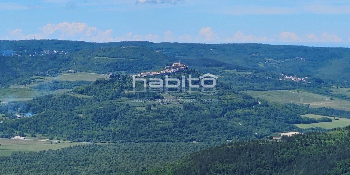 Oprtalj, Zrenj - Gradbeno zemljišče, OAZA MIRU + PANORAMSKI RAZGLED