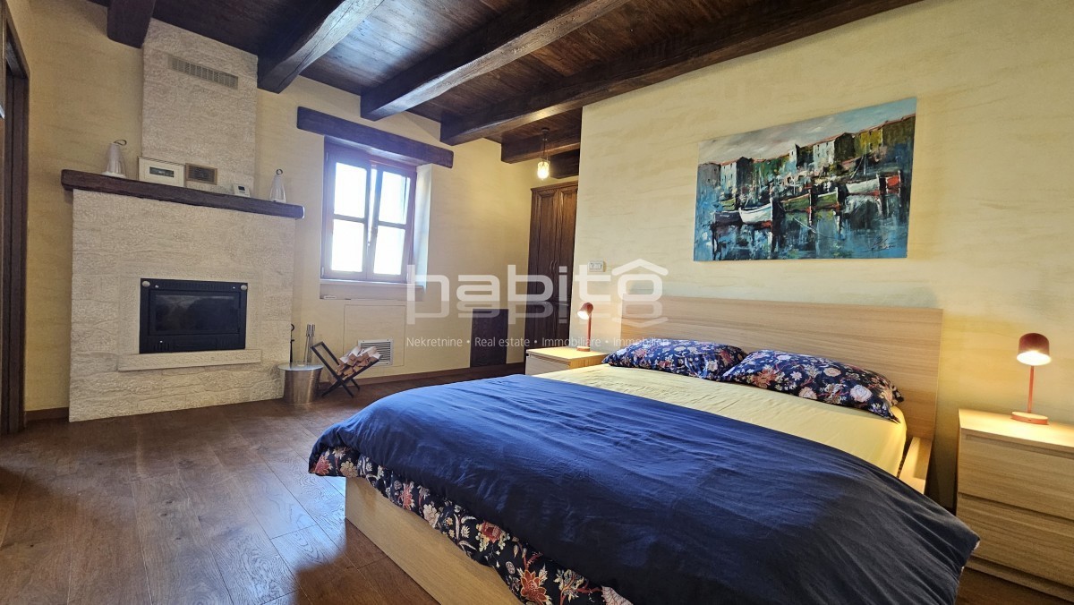 Okolica Poreča - Edinstvena kamnita hiša blizu morja, 2 spalnici, 2 kopalnici