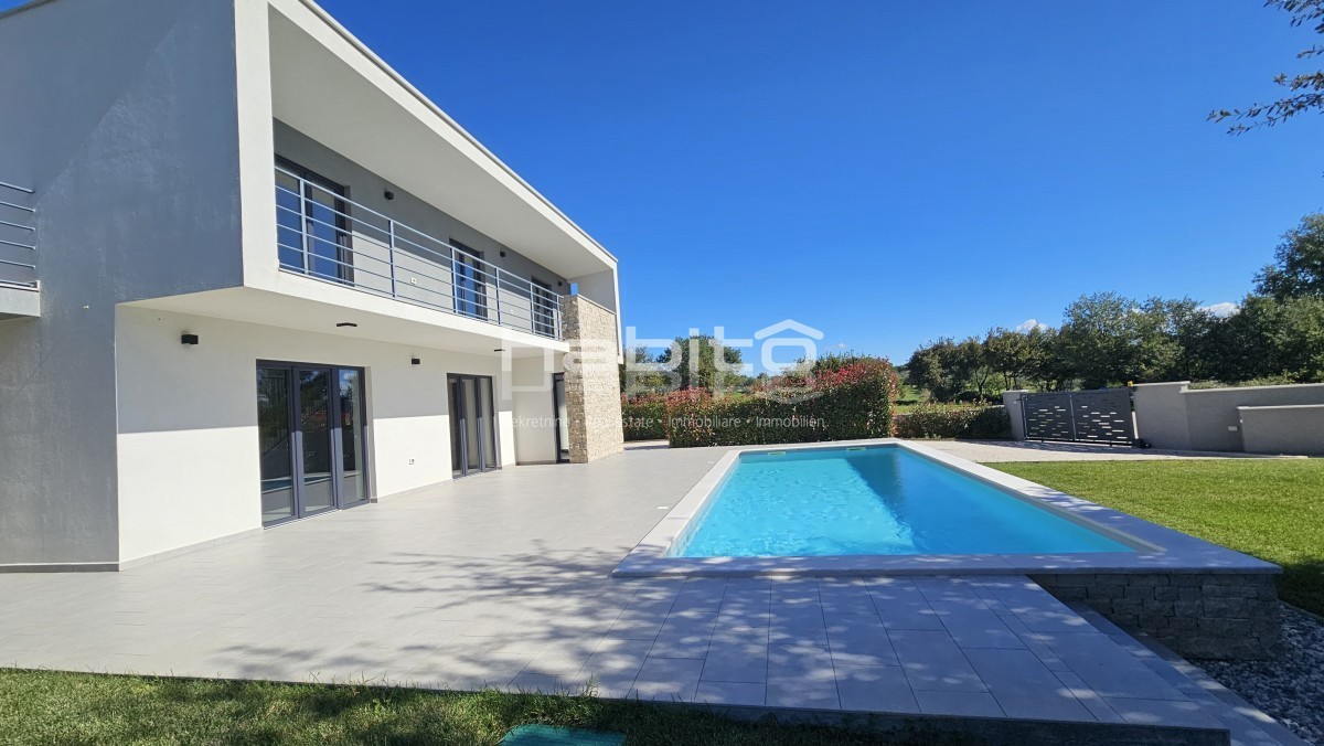 Okolica Poreča - Moderna Vila z Bazenom blizu Poreča in Morja