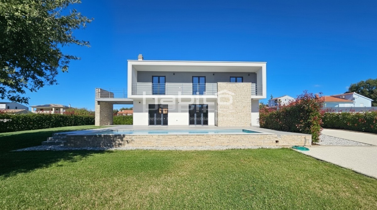 Okolica Poreča - Moderna Vila z Bazenom blizu Poreča in Morja