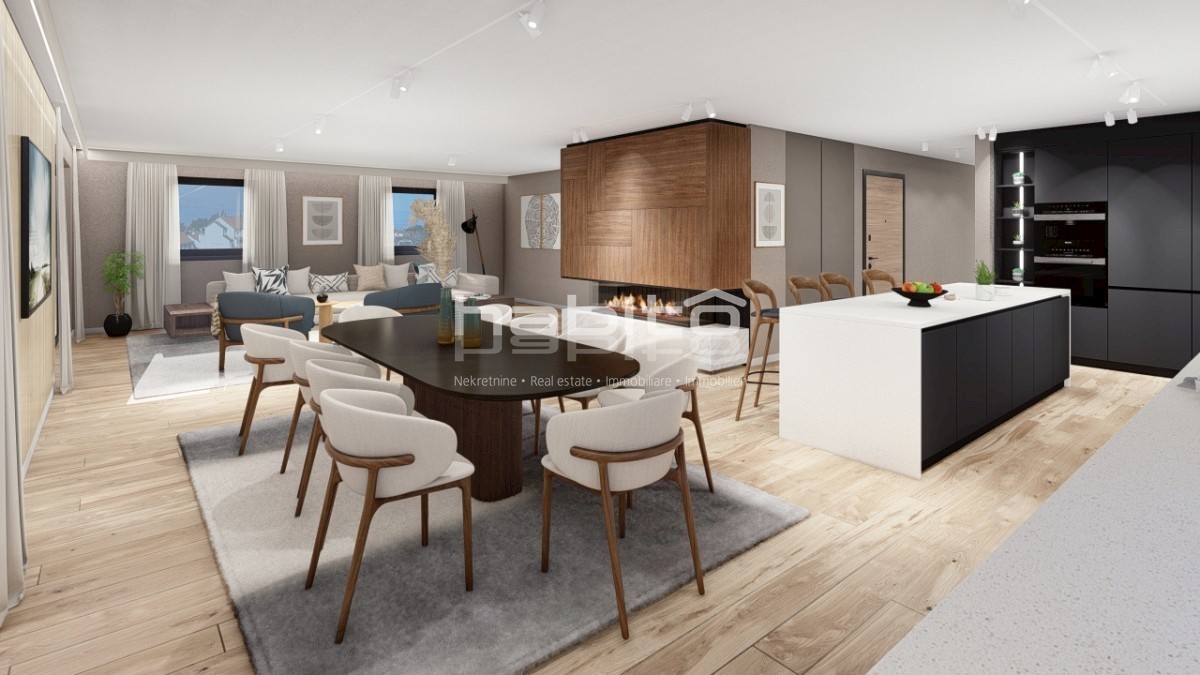 Poreč - Ekskluziven penthouse z garažo v centru mesta