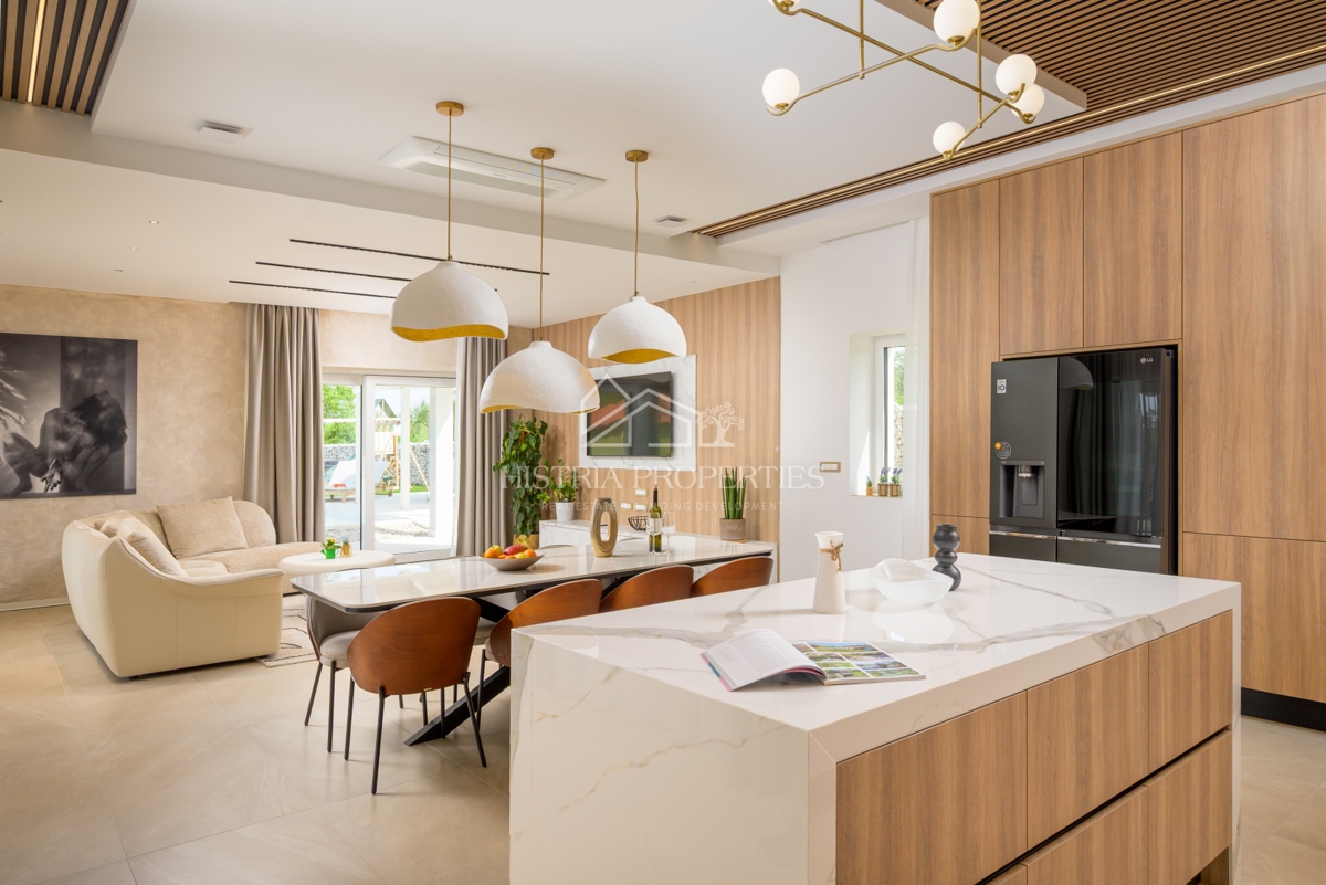 Izjemno ekonomična, pametna in prostorna vila na robu mesta z bogatimi ugodnostmi in vrhunskim pohištvom