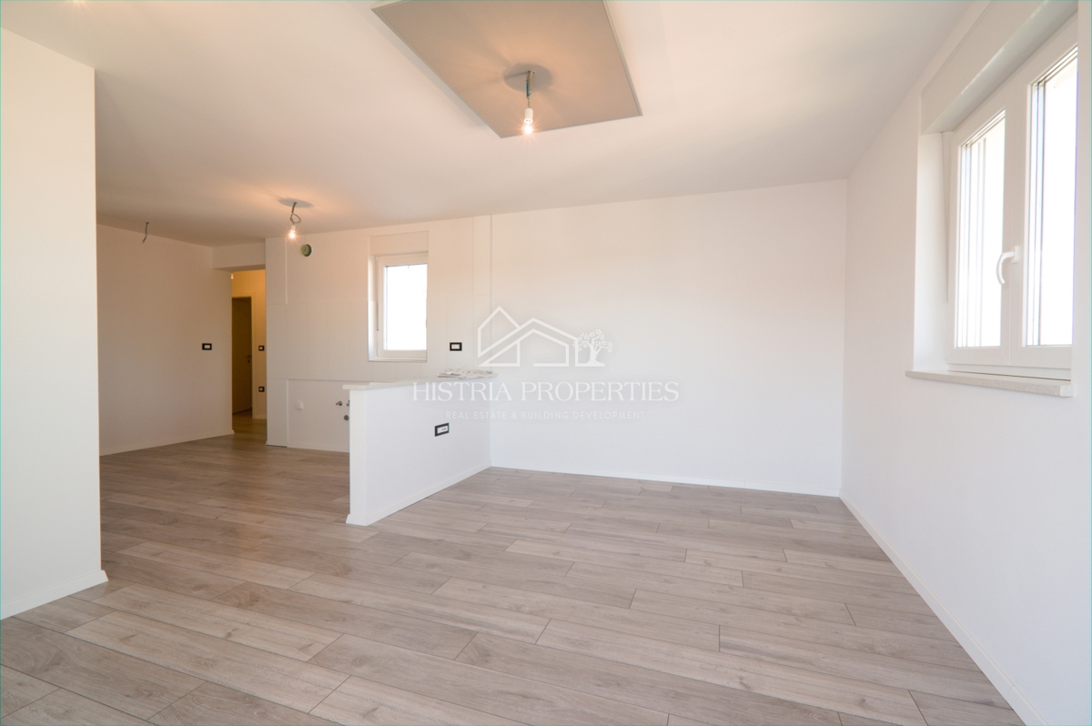 Stanovanje v novogradnji v bližini Poreča z možnostjo kredita je idealna priložnost za rešitev stanovanjskega vprašanja