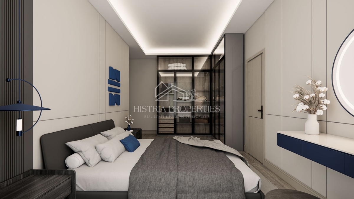 Prostornost, udobje, kakovost in neustavljiv razgled iz popolnega penthousea