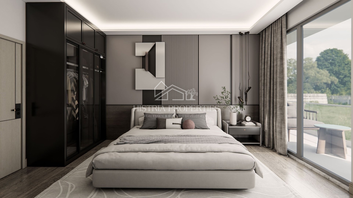 Prostornost, udobje, kakovost in neustavljiv razgled iz popolnega penthousea