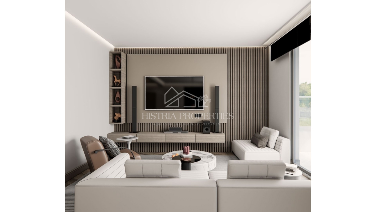 Prostornost, udobje, kakovost in neustavljiv razgled iz popolnega penthousea