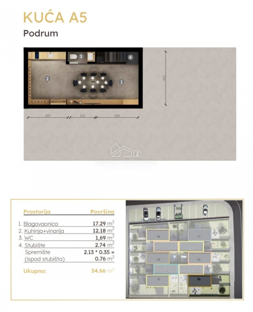 Moderna in opremljena hiša z bazenom, kategorizirana za turistični najem