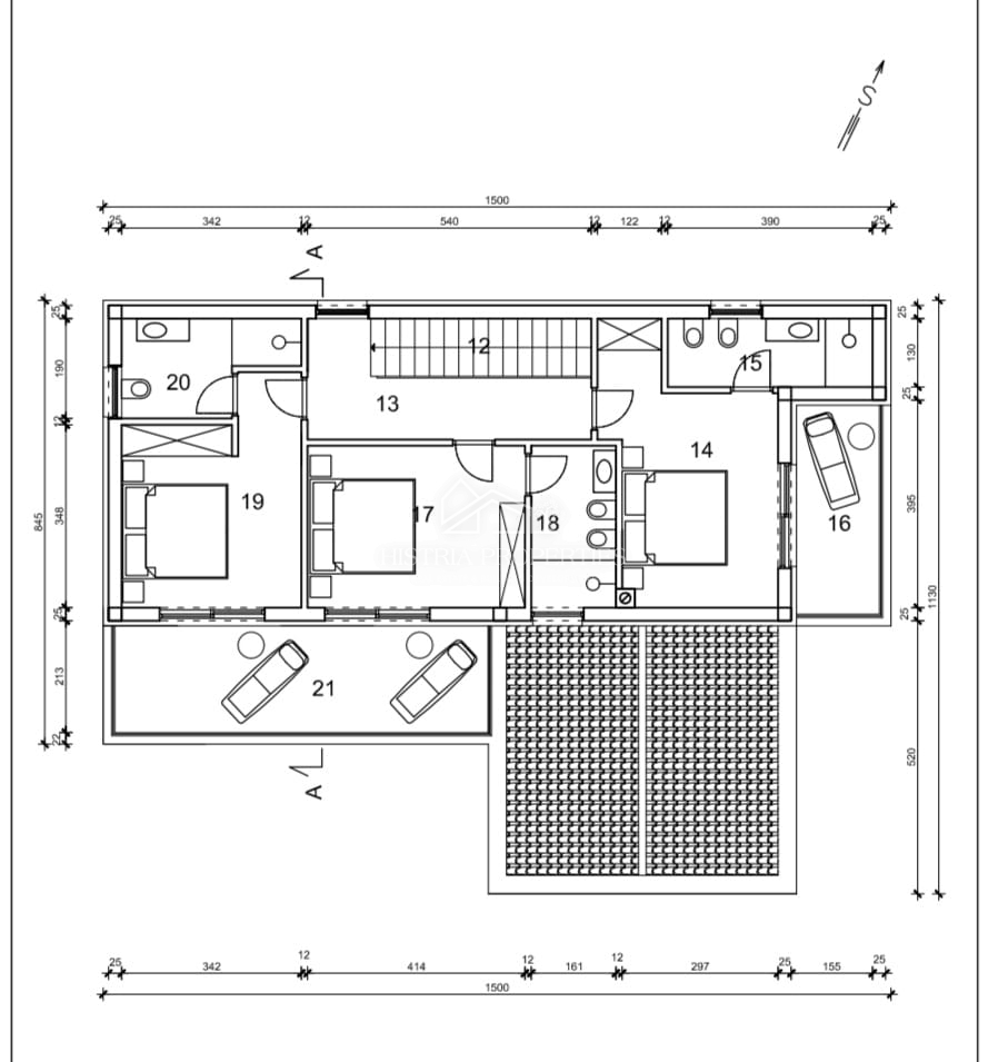 Mirna okolica in moderna vila z bazenom, idealna za sprostitev
