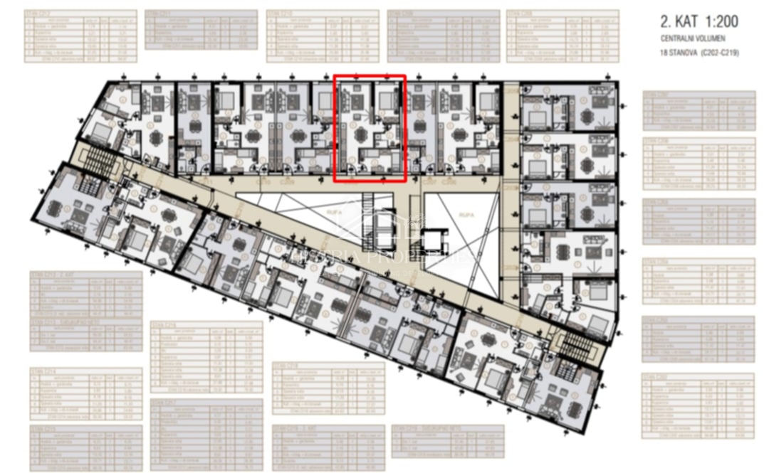 Stanovanje z dvigalom, bazenom in garažo v luksuzni novogradnji