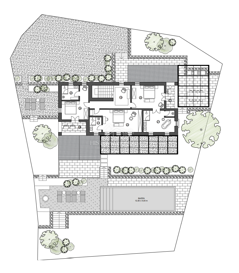 Pravljična lokacija in rustikalna vila z razgledom, ki vas bo vsak dan navduševal.
