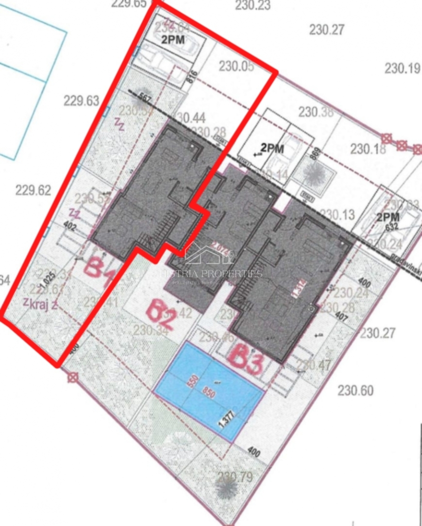 Vrstna hiša zgrajena iz 100 % ekoloških materialov v bližini Poreča