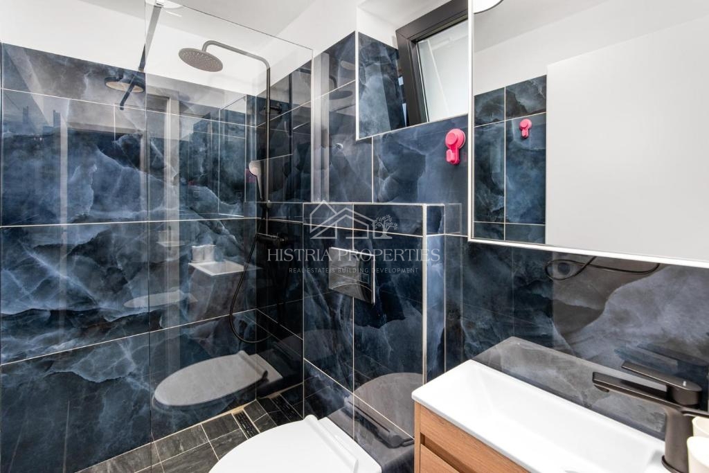 Obnovljena istrska kamnita hiša z bazenom v majhni, mirni vasici