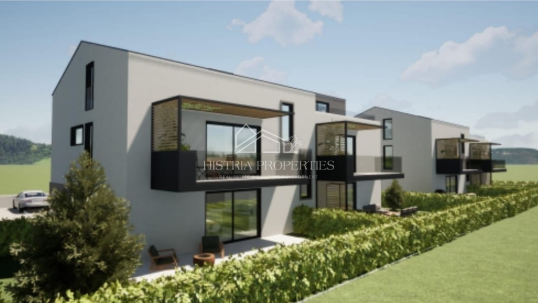 Prostorno stanovanje s teraso in čudovitim razgledom v novi stavbi